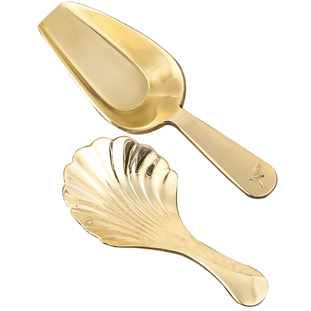2pcs Tea Spoons Brass Coffee Bean Scoop Loose Wear Resistant Metal Scoops Tea Accessories Kitchen Gadgets Mini
2pcs Tea Spoons Brass Coffee Bean Scoop Loose Wear Resistant Metal Scoops Tea Accessories Kitchen Gadgets Mini