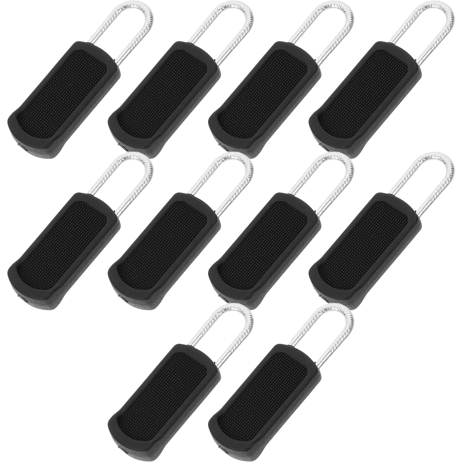 10pcs Metal Zipper Pull Zipper Pull Replacement Zipper Tab Tags Fixer Slider Luggage Zipper Repair for Luggage Backpacks Jackets
10pcs Metal Zipper Pull Zipper Pull Replacement Zipper Tab Tags Fixer Slider Luggage Zipper Repair for Luggage Backpacks Jackets