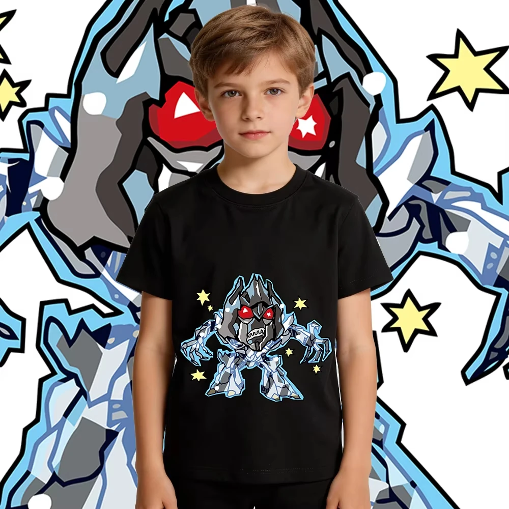 2026 Transformers Chibi Frozen Megatron Print Casual T Shirt for Boys and Girls Kids Comfortable summer loose men's T-shirt
2026 Transformers Chibi Frozen Megatron Print Casual T Shirt for Boys and Girls Kids Comfortable summer loose men's T-shirt