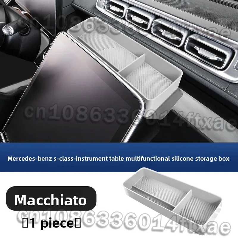 Silicone storage box after navigation for Mercedes w223 S series class 2021-2026 mercedes w223 S400 S450 S550 accessories
Silicone storage box after navigation for Mercedes w223 S series class 2021-2026 mercedes w223 S400 S450 S550 accessories