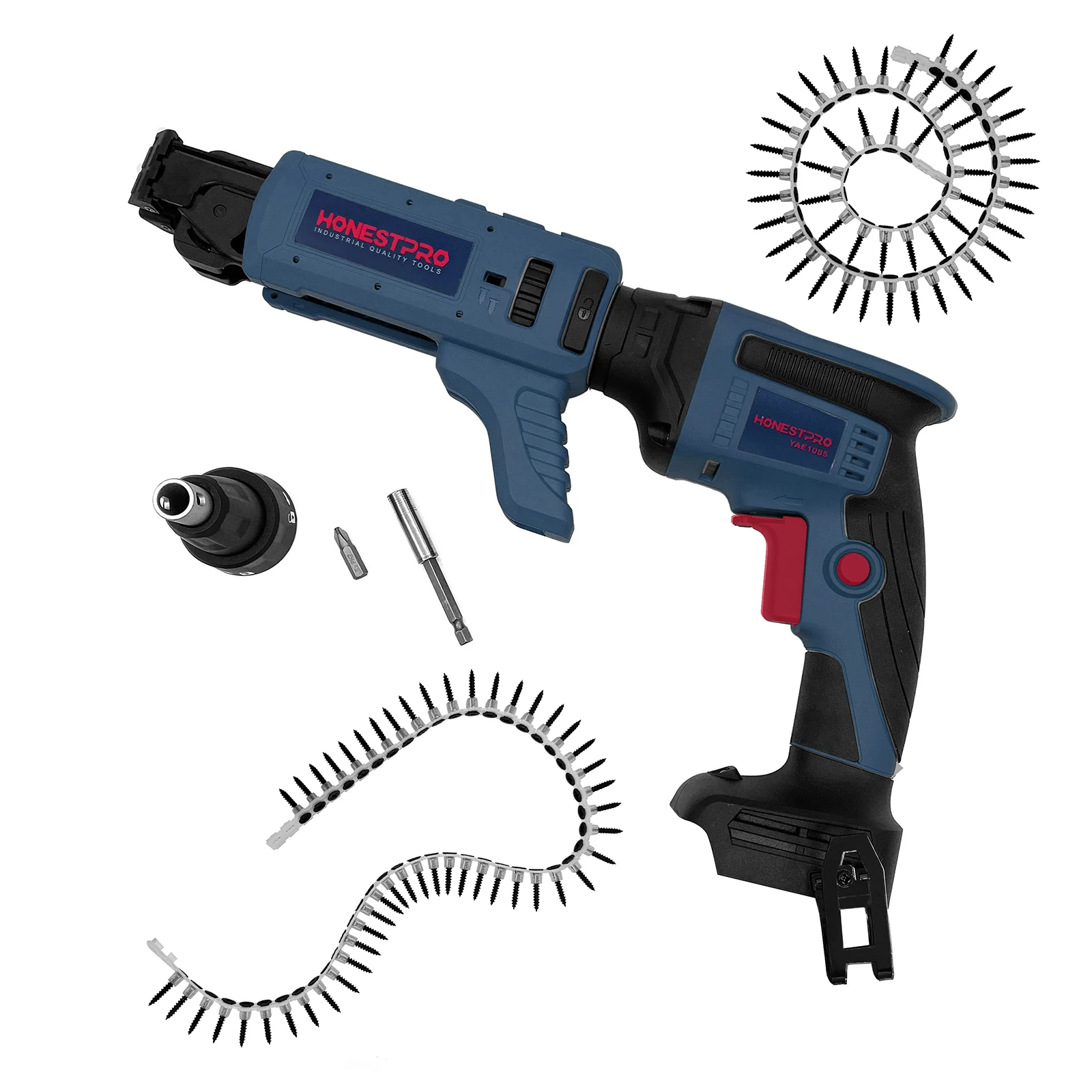 2 IN 1 Multi-Function Cordless Dry Wall Screw Gun Screwdriver Power Tool Compatible with Makita Battery (Without Battery)
2 IN 1 Multi-Function Cordless Dry Wall Screw Gun Screwdriver Power Tool Compatible with Makita Battery (Without Battery)