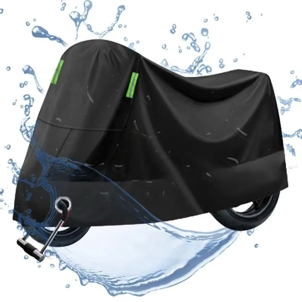 Утолщенный чехол для мотоцикла, водонепроницаемый пылезащитный солнцезащитный крем, пылезащитный чехол, защита от дождя, практичный чехол для электромобиля, уличный 
Утолщенный чехол для мотоцикла, водонепроницаемый пылезащитный солнцезащитный крем, пылезащитный чехол, защита от дождя, практичный чехол для электромобиля, уличный
