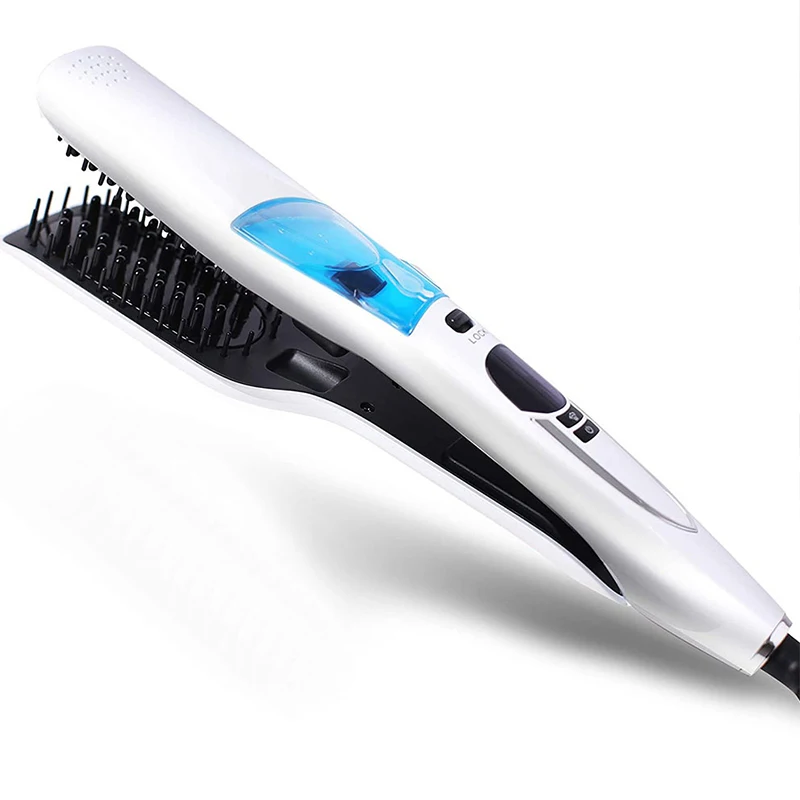 Wet and Dry Hair Straightening Comb Steam Spray Hair Straightening Splint Portable Steam Hair Straightener Custom
Wet and Dry Hair Straightening Comb Steam Spray Hair Straightening Splint Portable Steam Hair Straightener Custom