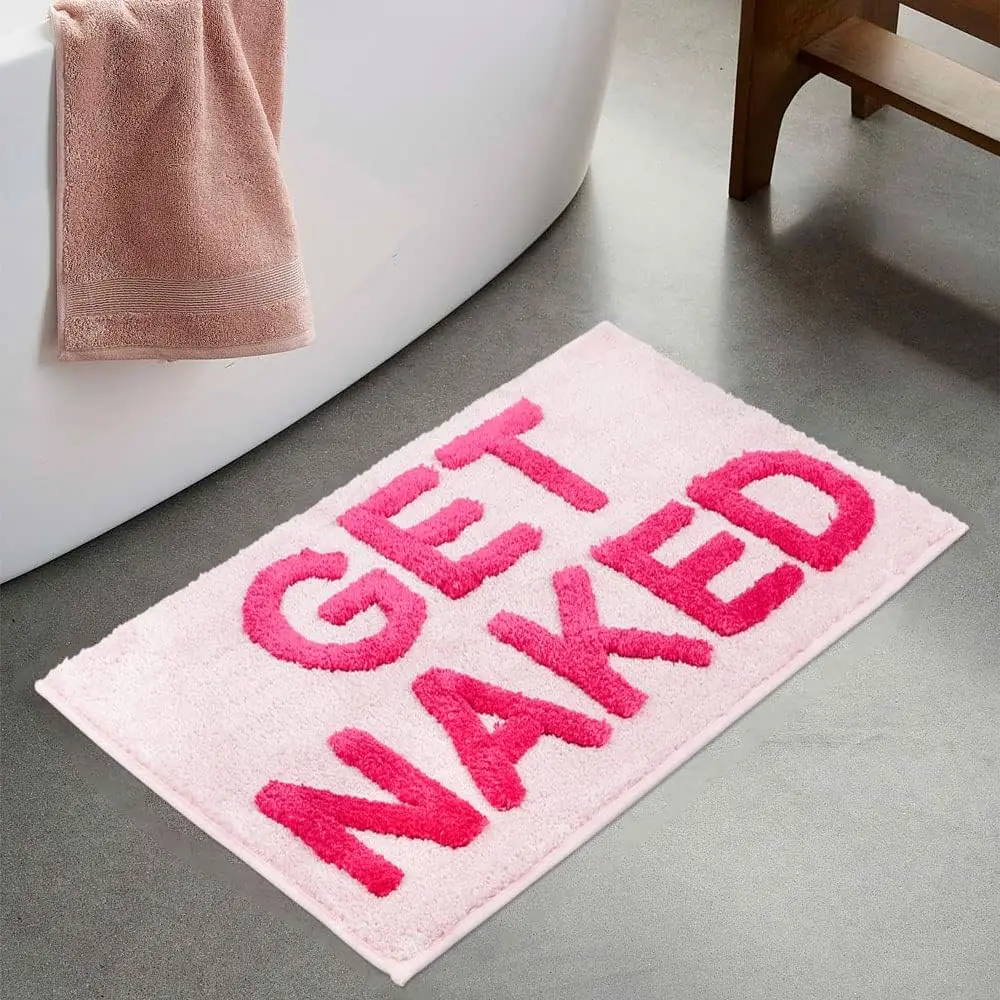 Soft Hot Pink Bath Mat 17x24 Non Slip Shower Rug Machine Washable Absorbent
Soft Hot Pink Bath Mat 17x24 Non Slip Shower Rug Machine Washable Absorbent