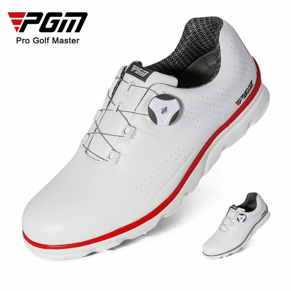 PGM Men Golf Shoes Ultra soft IP Midsole Anti Sideslip Cleats Waterproof Breathable Quick Lacing Casual Sneakers Golf Shoes
PGM Men Golf Shoes Ultra soft IP Midsole Anti Sideslip Cleats Waterproof Breathable Quick Lacing Casual Sneakers Golf Shoes