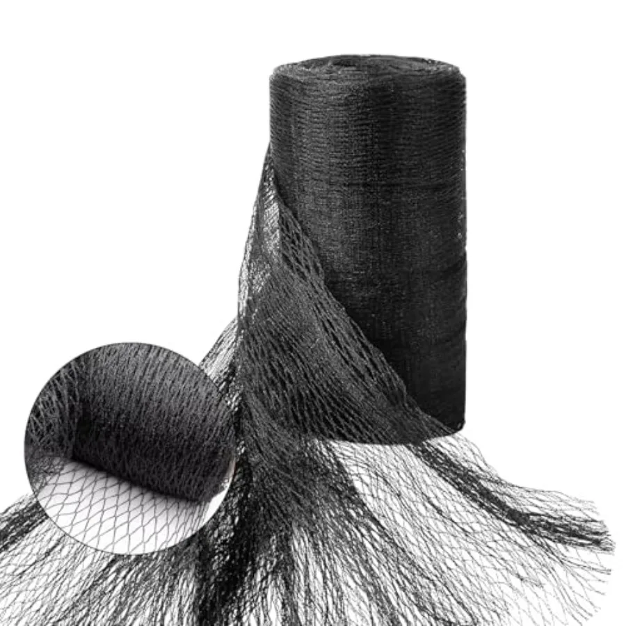 Chicken coop netting: 25x100 ft, 1 mesh, blue woven polyethylene, UV-resistant heavy-duty bird net for poultry runs, fruit tree
Chicken coop netting: 25x100 ft, 1 mesh, blue woven polyethylene, UV-resistant heavy-duty bird net for poultry runs, fruit tree