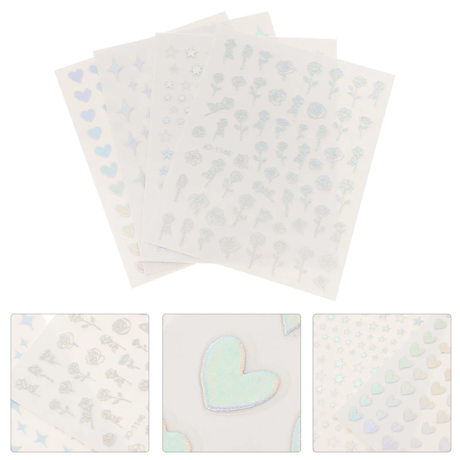 8 Sheets Self Adhesive Nail Art Stickers DIY Decals Decorations Daisy Nail Gel Cover Long Lasting Beautiful Stickers
8 Sheets Self Adhesive Nail Art Stickers DIY Decals Decorations Daisy Nail Gel Cover Long Lasting Beautiful Stickers