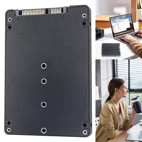 M.2 NGFF SSD To SATA3 Adapter Card 6Gbps Hard Disk Adapter Board Dual-Use M.2 NGFF To SATA3.0 Adapter Card for PC