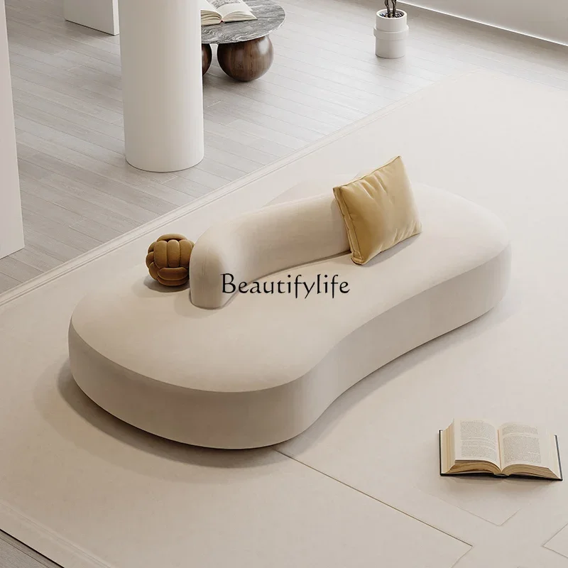 ls 35Double-sided curved special-shaped fabric sofa Modern simple beauty salon reception small sofa
ls 35Double-sided curved special-shaped fabric sofa Modern simple beauty salon reception small sofa