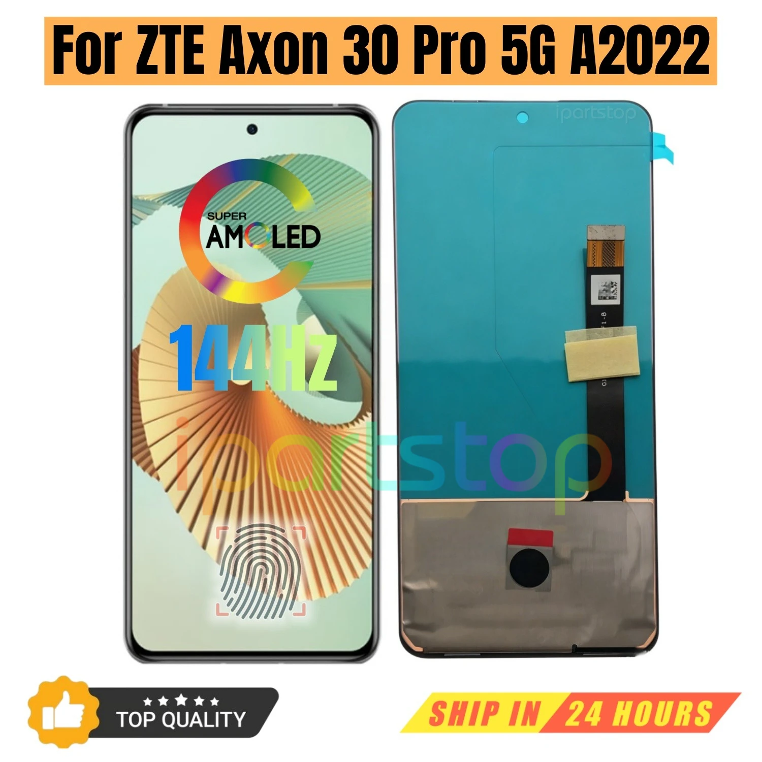 iParts Replacement AMOLED Display for ZTE Axon 30 Pro 5G A2022 120Hz New Touch Screen Digitizer Assembly OEM all Functions
iParts Replacement AMOLED Display for ZTE Axon 30 Pro 5G A2022 120Hz New Touch Screen Digitizer Assembly OEM all Functions