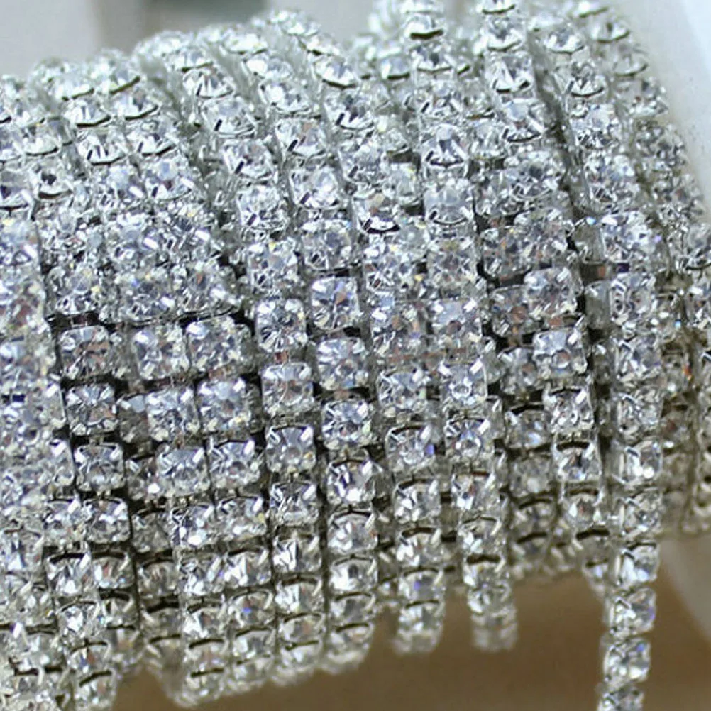 11 Yards 10M Crystal Rhinestone Claw Chain Trim Gold Mesh Glass Diamond Brass Jewelry Diy Decor Wedding Bridal Costume Phone Bag
11 Yards 10M Crystal Rhinestone Claw Chain Trim Gold Mesh Glass Diamond Brass Jewelry Diy Decor Wedding Bridal Costume Phone Bag