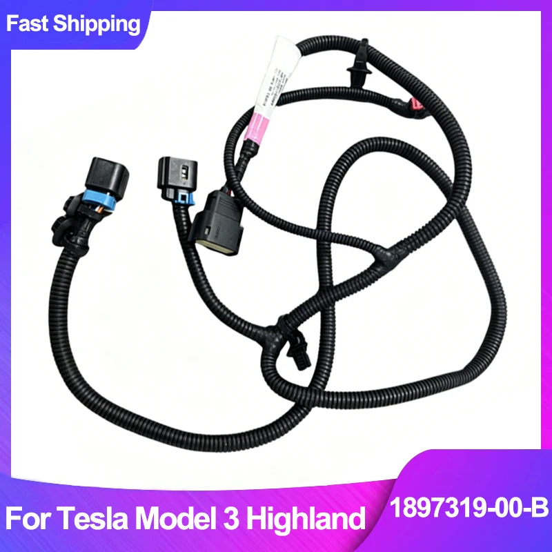 Rear Bumper Radar Speed Wiring Harness 1897319-00-B 189731900B For Tesla Model 3 Highland 2024-2026 Rear Fascia Wire Harness
Rear Bumper Radar Speed Wiring Harness 1897319-00-B 189731900B For Tesla Model 3 Highland 2024-2026 Rear Fascia Wire Harness