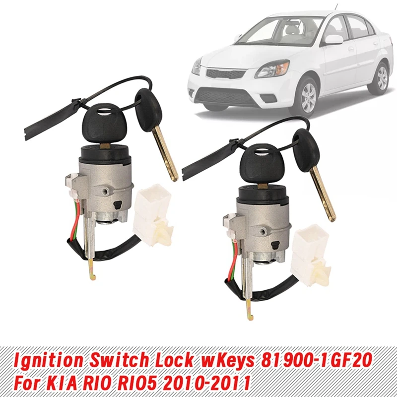 2Set Direction Ignition Switch Lock With Keys 81900-1GF20 For KIA RIO RIO5 10-11 Cylinder Lock Subassembly 819001GF20
2Set Direction Ignition Switch Lock With Keys 81900-1GF20 For KIA RIO RIO5 10-11 Cylinder Lock Subassembly 819001GF20