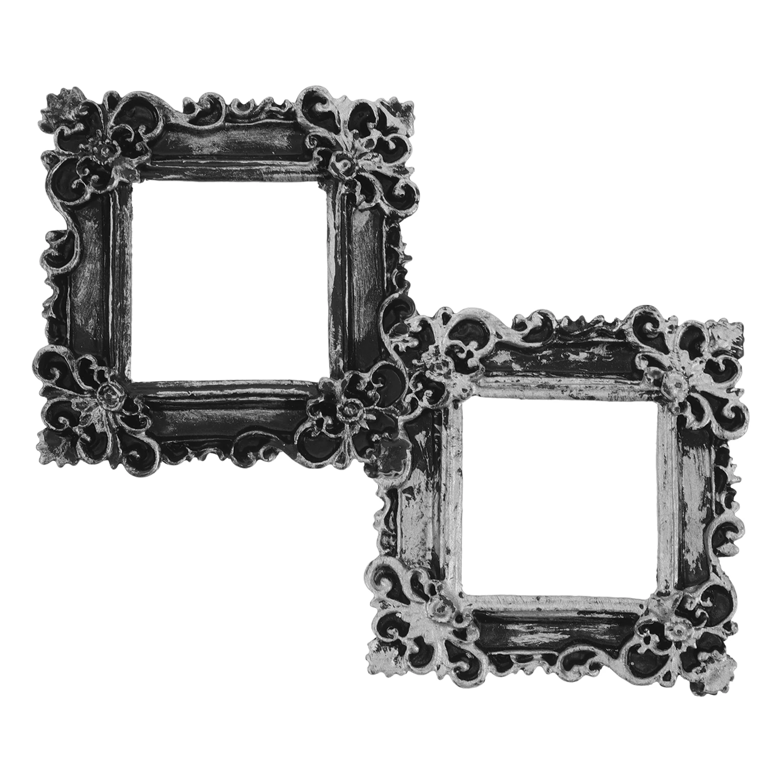 2pcs Mini Retro Picture Frames Vintage Small Photo Wall Decor Cute Resin Frames Tabletop Dollhouse Accessories Home Decor
2pcs Mini Retro Picture Frames Vintage Small Photo Wall Decor Cute Resin Frames Tabletop Dollhouse Accessories Home Decor