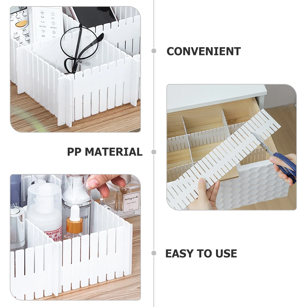 12pcs Sub-Grid Dividers Adjustable Deep Drawer Divider Plastic Organizer For Closet Dresser Storage Diy Divider System
12pcs Sub-Grid Dividers Adjustable Deep Drawer Divider Plastic Organizer For Closet Dresser Storage Diy Divider System
