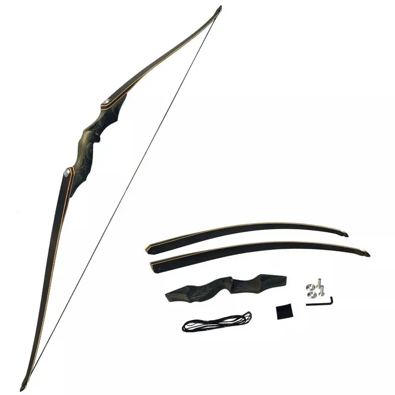 25-60lbs 60" Archery Longbow Takedown American Hunting Recurve Bow Bamboo Core
25-60lbs 60" Archery Longbow Takedown American Hunting Recurve Bow Bamboo Core