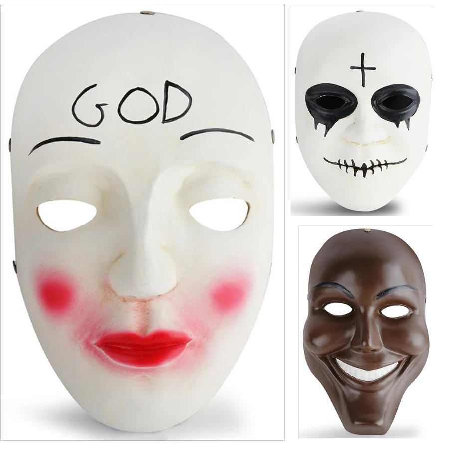 Halloween Christmas Carnival Costumes James Demonaco Movie Cosplay Party Props Resin Replica Laugh Cross God The Purge Mask
Halloween Christmas Carnival Costumes James Demonaco Movie Cosplay Party Props Resin Replica Laugh Cross God The Purge Mask