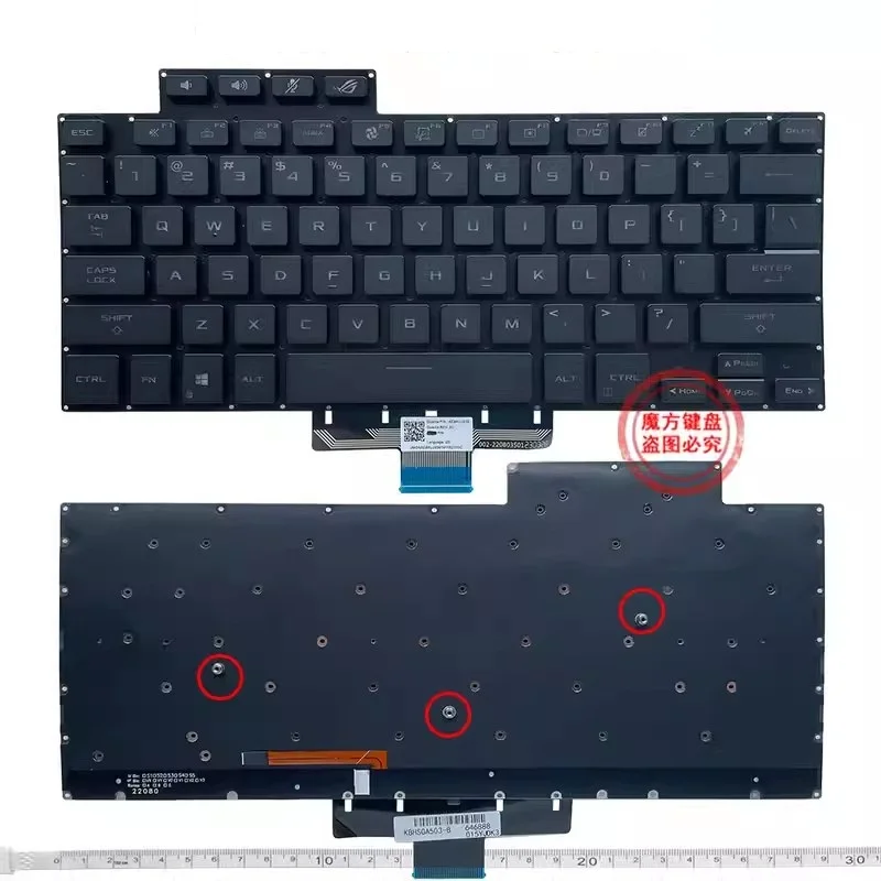 New US Keyboard for ASUS Zephyrus ROG 16 G16 GA503Q GA503QR GA503QS GA503 15 G15 GU603 GU603H Laptop Backlight Keyboard
New US Keyboard for ASUS Zephyrus ROG 16 G16 GA503Q GA503QR GA503QS GA503 15 G15 GU603 GU603H Laptop Backlight Keyboard