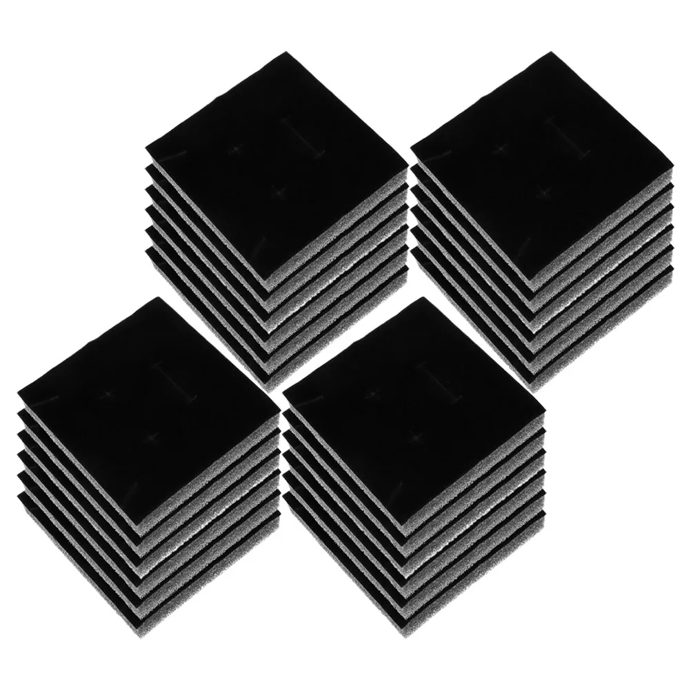50pcs Jewelry for Necklace Storage Sponge Earring Holder Earring Box Insert Display Holder Lining Sponge Pad Organizer
50pcs Jewelry for Necklace Storage Sponge Earring Holder Earring Box Insert Display Holder Lining Sponge Pad Organizer