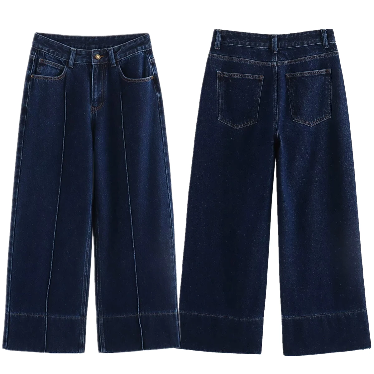 Maxdutti Splicing Seam Loose Denim High Waist Boyfriend Jeans For Women Minimalist Women's Jeans Pants Women
Maxdutti Splicing Seam Loose Denim High Waist Boyfriend Jeans For Women Minimalist Women's Jeans Pants Women