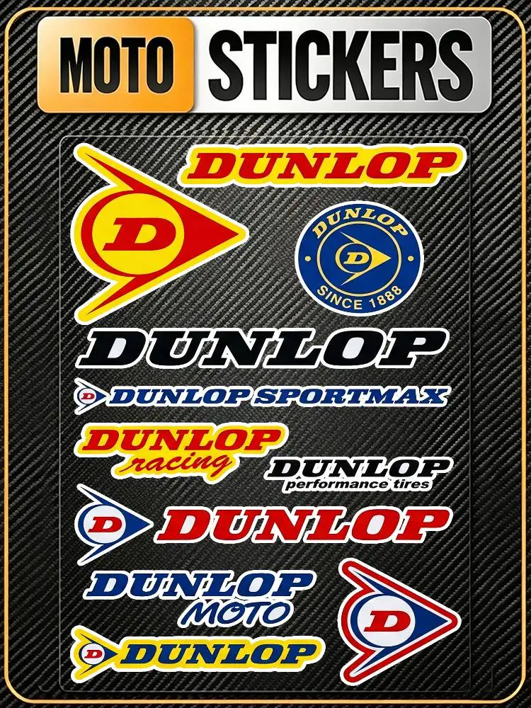 FOR DUNLOP RACING Fashion Universal Scratch Resist Reflective Waterproof Stickers For Auto Motorcycle Helmet Mug Refrigerator
FOR DUNLOP RACING Fashion Universal Scratch Resist Reflective Waterproof Stickers For Auto Motorcycle Helmet Mug Refrigerator
