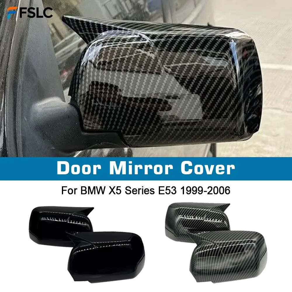 ⭐ Оригинальный ⭐ Накладка на зеркало заднего вида для BMW X5 серии E53 1999-2006, карбон, глянцевый черный, аксессуары для тюнинга автомобиля
⭐ Оригинальный ⭐ Накладка на зеркало заднего вида для BMW X5 серии E53 1999-2006, карбон, глянцевый черный, аксессуары для тюнинга автомобиля