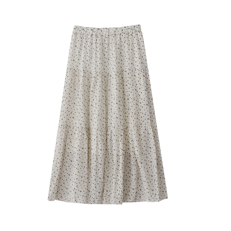 Women's Korean Style Sweet Floral Printed Temperament Skirts Female Summer High Waist Slimming Chiffon A-line Mid-length Skirt
Women's Korean Style Sweet Floral Printed Temperament Skirts Female Summer High Waist Slimming Chiffon A-line Mid-length Skirt