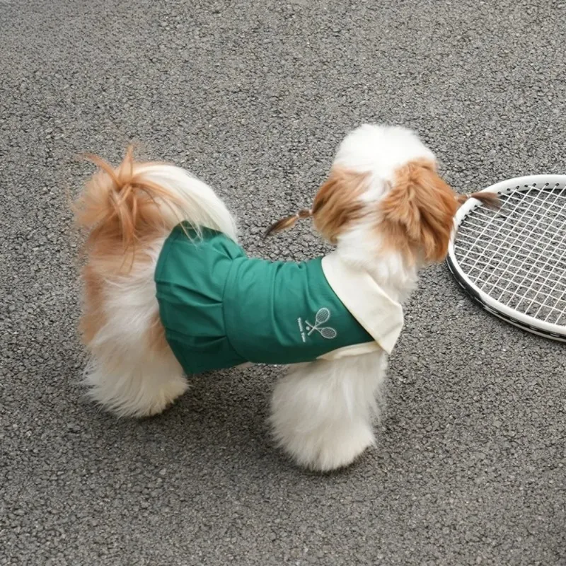 Tennis Sports Dress Pet Summer Clothing Cute Sleeveless Dog ClothesTennis Dress Clothes Sweet Tank Top Dog Dresses for Small Dog
Tennis Sports Dress Pet Summer Clothing Cute Sleeveless Dog ClothesTennis Dress Clothes Sweet Tank Top Dog Dresses for Small Dog