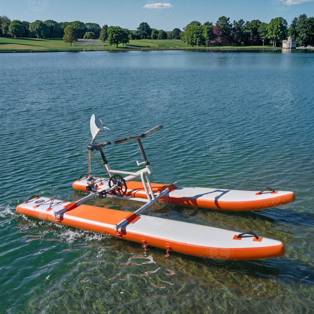 Commercial Inflatable Water Bike for Rentals and Water Sports Adventures
Commercial Inflatable Water Bike for Rentals and Water Sports Adventures