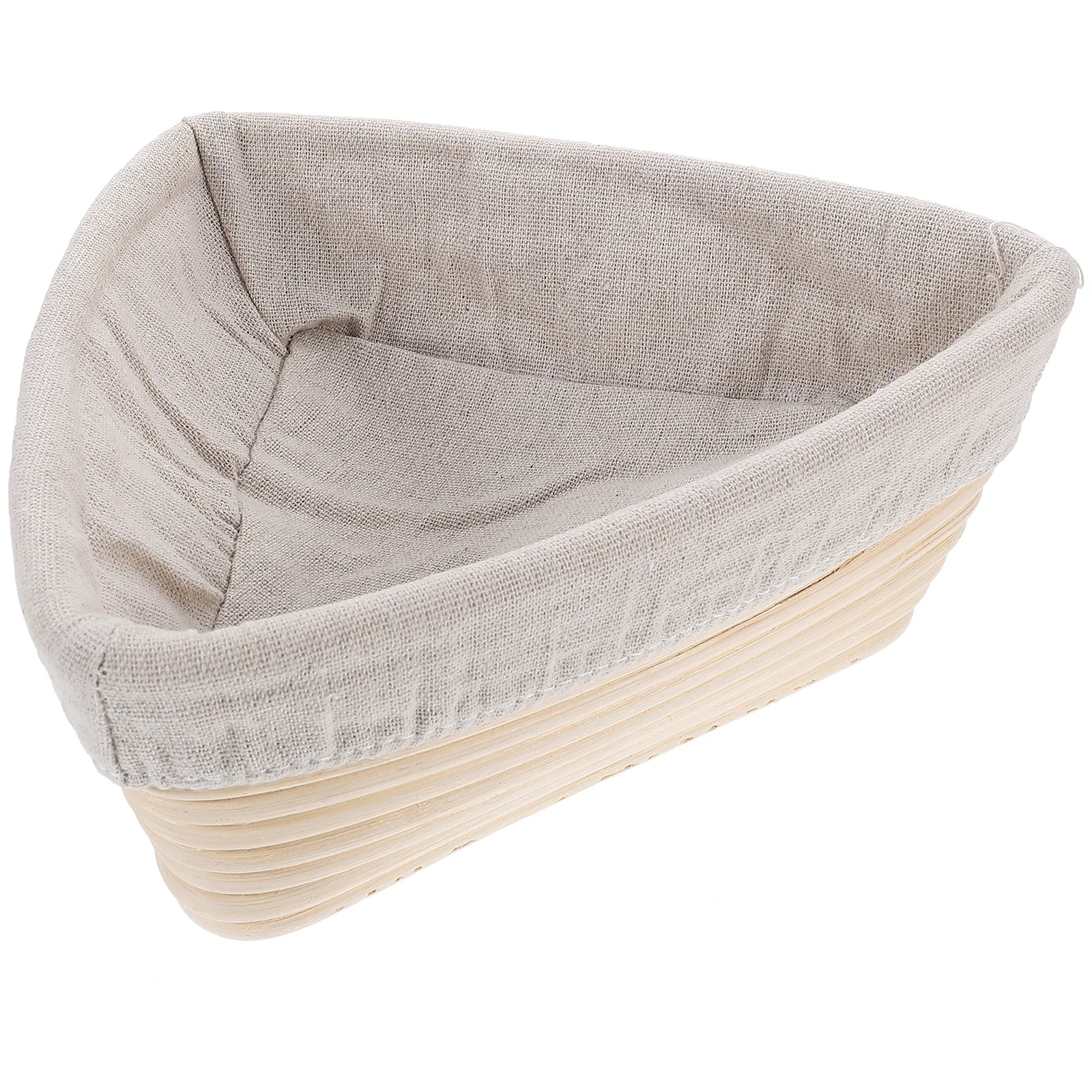 2 Pcs Bread Fermentation Basket Khaki Woven Triangular Baking Proofing Tool for Rising Dough Decorative Rattan H made
2 Pcs Bread Fermentation Basket Khaki Woven Triangular Baking Proofing Tool for Rising Dough Decorative Rattan H made