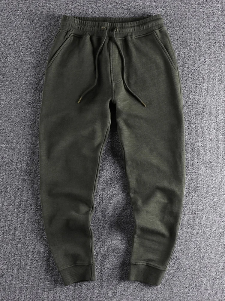 Men's Casual Sport Pants Autumn Winter New Style Cuffed Drawstring Faded Retro Sweatpants Loose Fit Youth Fashion Black
Men's Casual Sport Pants Autumn Winter New Style Cuffed Drawstring Faded Retro Sweatpants Loose Fit Youth Fashion Black