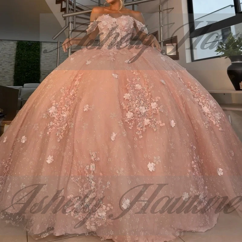 Customized Gorgeous Mexican Sweet 16 Dress Prom Bithday Party Off Shoulder Floral Applique Puffy Skirt Vestido De xv Quinceanera
Customized Gorgeous Mexican Sweet 16 Dress Prom Bithday Party Off Shoulder Floral Applique Puffy Skirt Vestido De xv Quinceanera