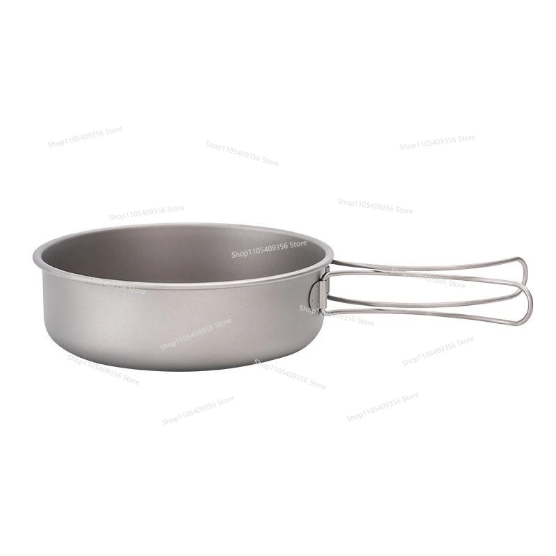 For Pure Titanium Bowl Outdoor Portable Tableware Cookware Set Folding Camping Wok Frying Titanium Pan Frying Pan
For Pure Titanium Bowl Outdoor Portable Tableware Cookware Set Folding Camping Wok Frying Titanium Pan Frying Pan