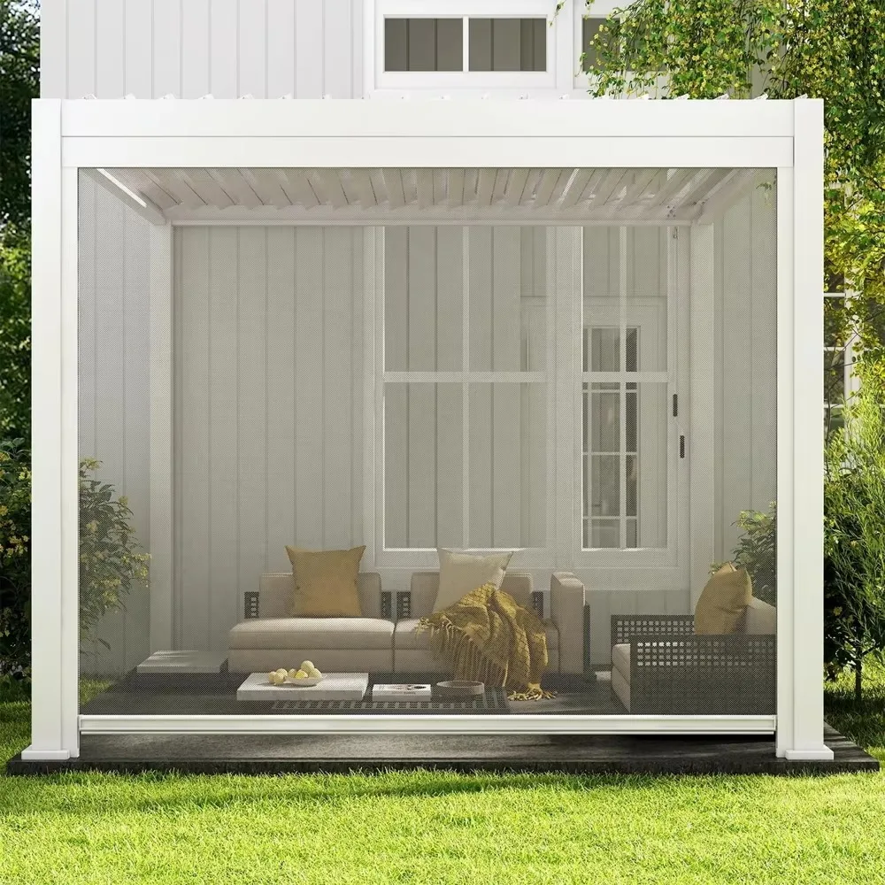 Waterproof Aluminum Roof Pergola Modern Outdoor Gazebo Durable Patio Shade for Deck Garden Backyard & Living Space
Waterproof Aluminum Roof Pergola Modern Outdoor Gazebo Durable Patio Shade for Deck Garden Backyard & Living Space