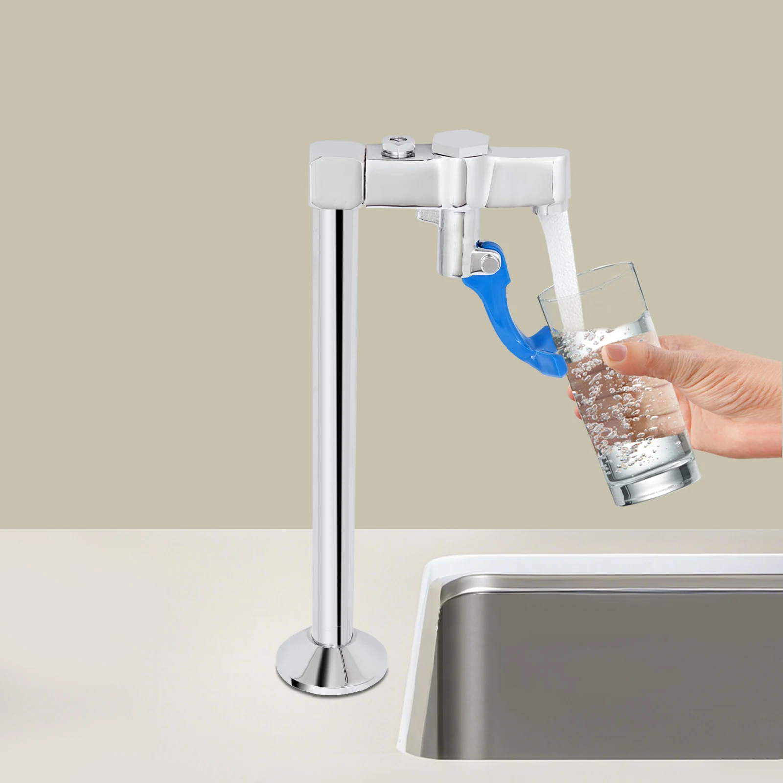 Серебряный стеклянный смеситель из нержавеющей стали, регулируемый кран для водяной станции с откидной спинкой для кафе-бара, ресторана
Серебряный стеклянный смеситель из нержавеющей стали, регулируемый кран для водяной станции с откидной спинкой для кафе-бара, ресторана