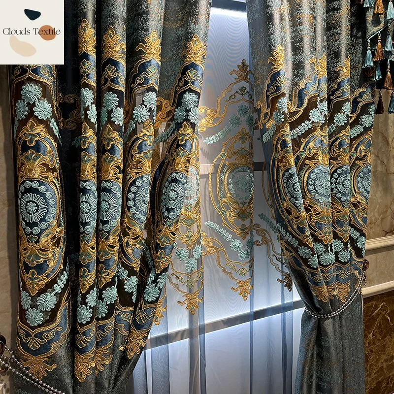 Custom Size!!European Style Elegant Embroidered Luxury Fashion Nature Vertically Curtains for Living Dining Room Bedroom Decor
Custom Size!!European Style Elegant Embroidered Luxury Fashion Nature Vertically Curtains for Living Dining Room Bedroom Decor