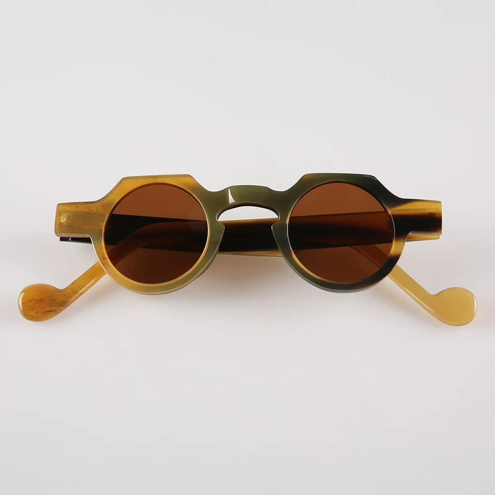 2023 Vintage New Arrives Stripes Round Sunglasses Genuine Natural Hron Fashion Eyewear Fashion Luxury Glasses
2023 Vintage New Arrives Stripes Round Sunglasses Genuine Natural Hron Fashion Eyewear Fashion Luxury Glasses
