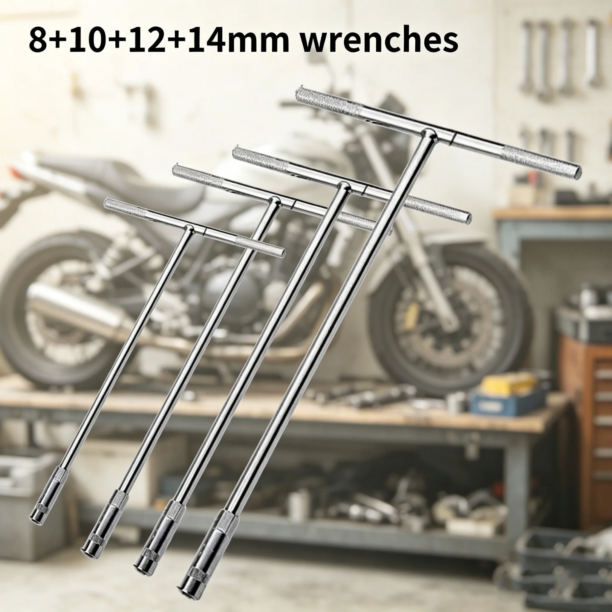 T-Handle Socket Wrench Extended Hex Spanner Industrial Grade T-Shape Hand Tool for Car Bike Machinery Repair Household
T-Handle Socket Wrench Extended Hex Spanner Industrial Grade T-Shape Hand Tool for Car Bike Machinery Repair Household