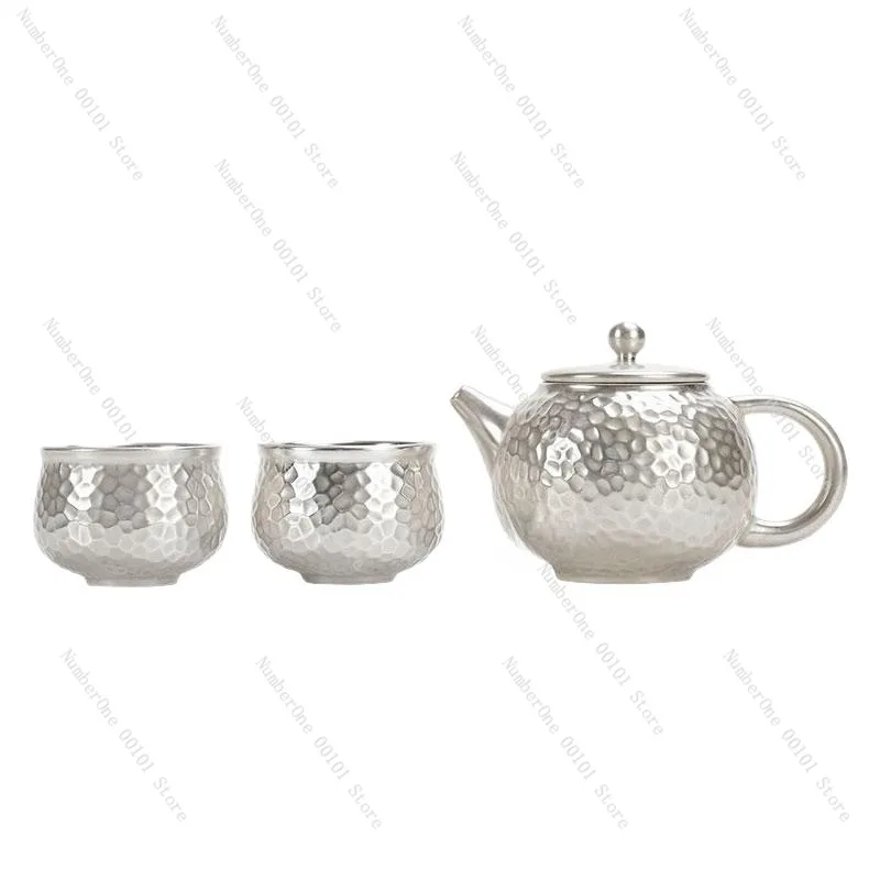 Чайный сервиз из серебра 999 пробы | Набор: чайник и керамическая чашка
Чайный сервиз из серебра 999 пробы | Набор: чайник и керамическая чашка