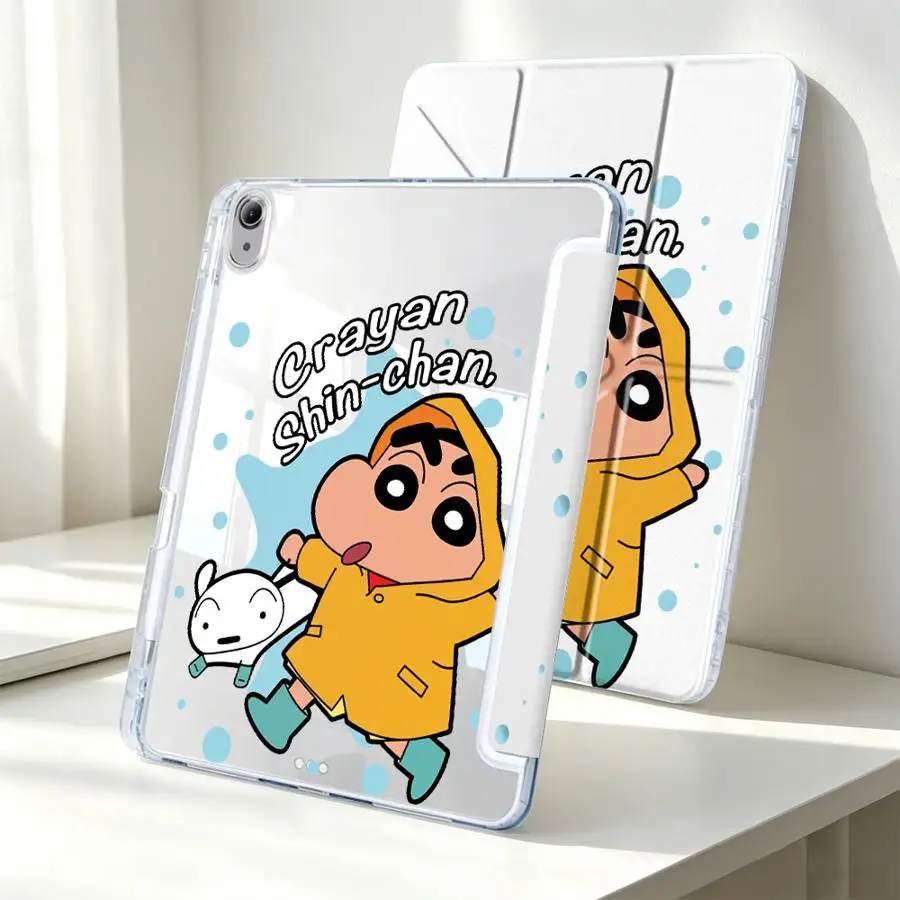 Shins-chans Raincoat With Pen Slot Cover Tablet Case For Samsung Galaxy Tab A9 Plus S7 FE S10 Lite A8 S9 Plus A11 S8
Shins-chans Raincoat With Pen Slot Cover Tablet Case For Samsung Galaxy Tab A9 Plus S7 FE S10 Lite A8 S9 Plus A11 S8