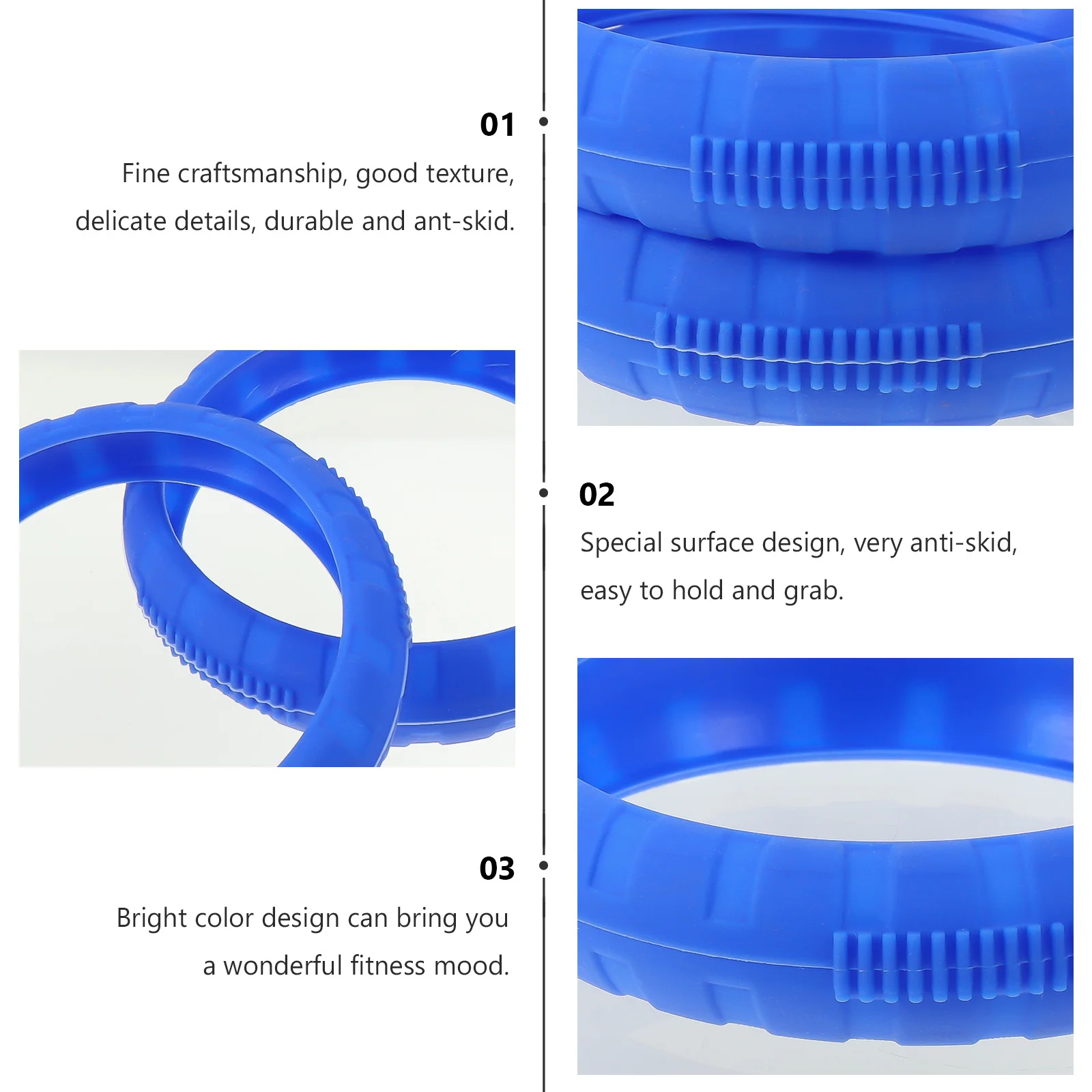 2Pcs Wear-Resistant Silicone Dumbbell Cover Anti-Skid Protective Sleeve Durable Dumbbell Grip Fitness Equipment
2Pcs Wear-Resistant Silicone Dumbbell Cover Anti-Skid Protective Sleeve Durable Dumbbell Grip Fitness Equipment