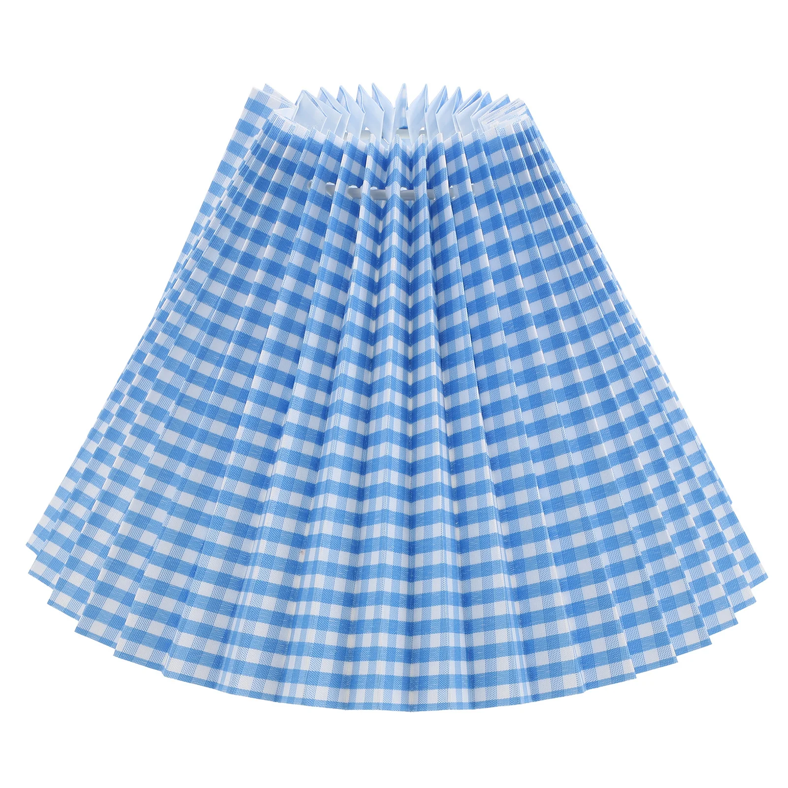 1Pcs Blue Plaid Pleated Cloth Lampshade Durable Light Cover Stylish Home Desk Wall Light Shade Decorative Lamp Shell
1Pcs Blue Plaid Pleated Cloth Lampshade Durable Light Cover Stylish Home Desk Wall Light Shade Decorative Lamp Shell