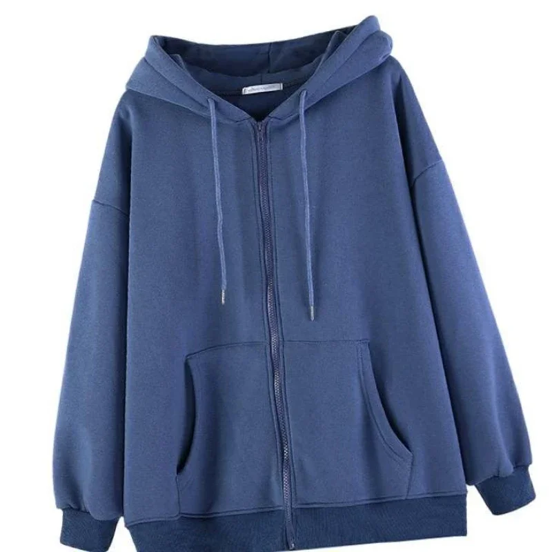 Oversize Women Hoodies Casual Solid Zip Up Hooded Sweatshirt Harajuku Korean Loose Couple Hoodie Jacket Coat Streetwear
Oversize Women Hoodies Casual Solid Zip Up Hooded Sweatshirt Harajuku Korean Loose Couple Hoodie Jacket Coat Streetwear
