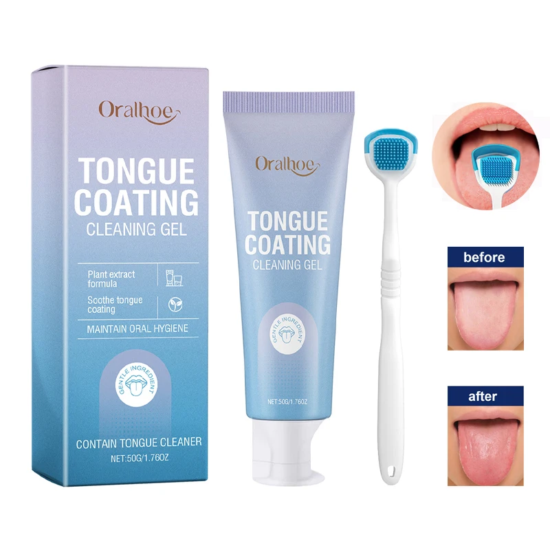 1/2pcs Tongue Cleaner Gel,Tongue Cleaner with Brush for Maintain Oral Health,Tongue Scraper Gel Set for Bad Breath Removal
1/2pcs Tongue Cleaner Gel,Tongue Cleaner with Brush for Maintain Oral Health,Tongue Scraper Gel Set for Bad Breath Removal