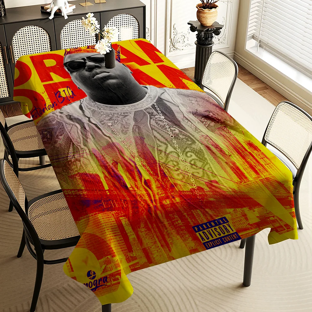 T-N-Notorious B-B.I.G. Скатерти с узором, летняя моющаяся вечеринка для пикника, прямоугольная крышка стола, домашний обеденный декор
T-N-Notorious B-B.I.G. Скатерти с узором, летняя моющаяся вечеринка для пикника, прямоугольная крышка стола, домашний обеденный декор