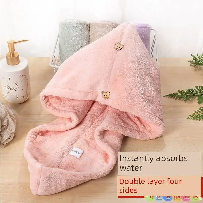 Super Absorbent Thick Quick Dry Bath Cap Women's Double Layer Dry Style Ultra Strong Absorption Hair Towel for Adults Student...
Super Absorbent Thick Quick Dry Bath Cap Women's Double Layer Dry Style Ultra Strong Absorption Hair Towel for Adults Student...