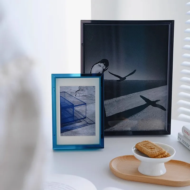 Acrylic table high-end square picture frame creative wash photos to make print photo frame couple 8-inch photo frame
Acrylic table high-end square picture frame creative wash photos to make print photo frame couple 8-inch photo frame