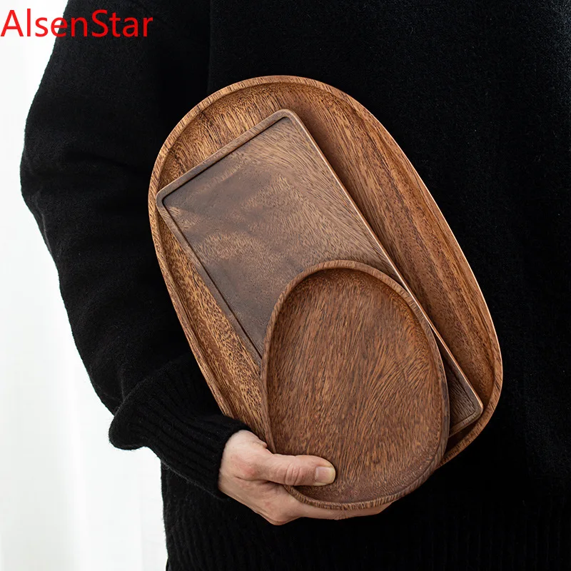 Japanese Style Wood Tray, South American Walnut, Irregular Dried Fruit Snack Tray, Bread Cake, Sushi Pizza Dessert, Wooden Plate
Japanese Style Wood Tray, South American Walnut, Irregular Dried Fruit Snack Tray, Bread Cake, Sushi Pizza Dessert, Wooden Plate