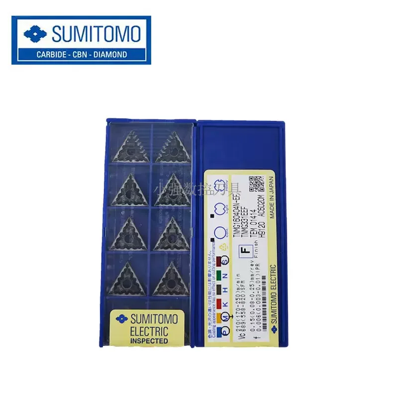 10pcs SUMITOMO 100% Original TNMG TNMG1604 04 08 N-EF GU HM MU SUEG AC6020M AC6030M AC6040M Turning Insert
10pcs SUMITOMO 100% Original TNMG TNMG1604 04 08 N-EF GU HM MU SUEG AC6020M AC6030M AC6040M Turning Insert