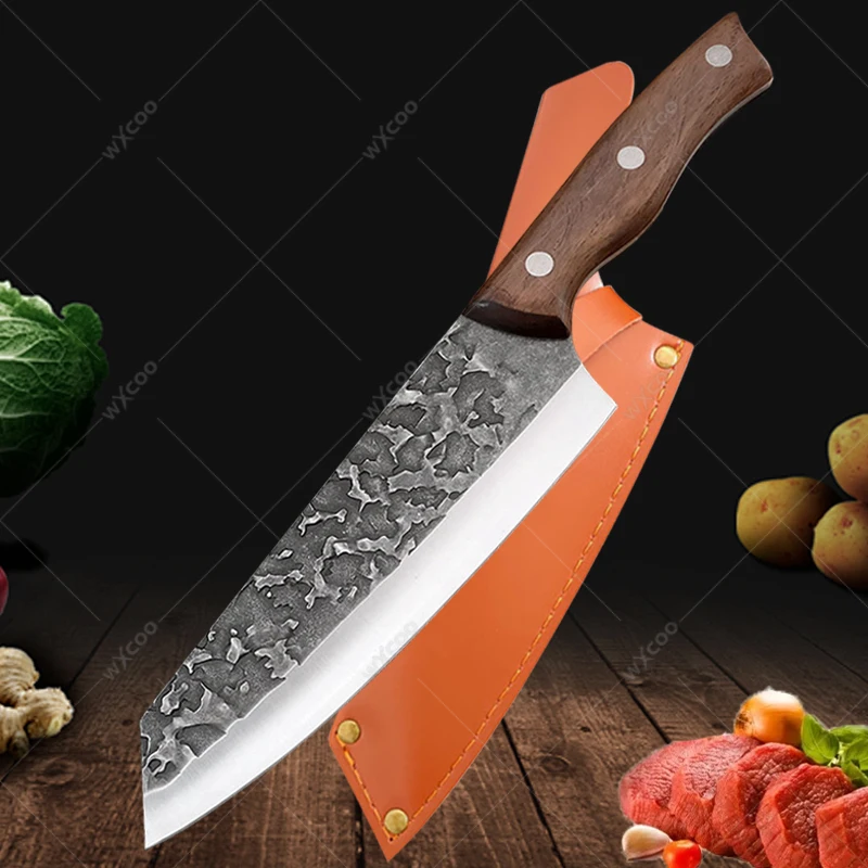 WXCOO Sharp Multi-purpose Knife for Cutting Meat and Vegetables Knives with Cover for Easy Storage Stainless Steel Kitchen Knife
WXCOO Sharp Multi-purpose Knife for Cutting Meat and Vegetables Knives with Cover for Easy Storage Stainless Steel Kitchen Knife